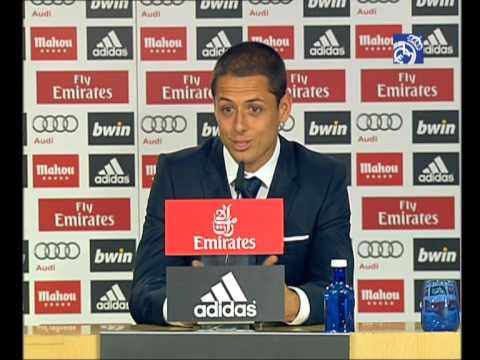 Chicharito: “Jugar en el Real Madrid es un sueño hecho realidad” Chicharito: “Jugar en el Real Madrid es un sueño hecho realidad”