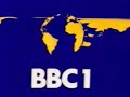 BBC announcer and Grandstand caption 1981