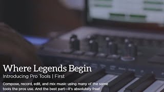 Pro tools First - Proviamo un template