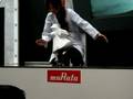 A robot unicyclist named Murata Seiko-chan
