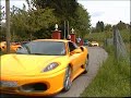 Bodenseetour 1 Sportscars leaving at Restaurant Villino Bodenseetour 1 Sportscars leaving at Restaurant Villino