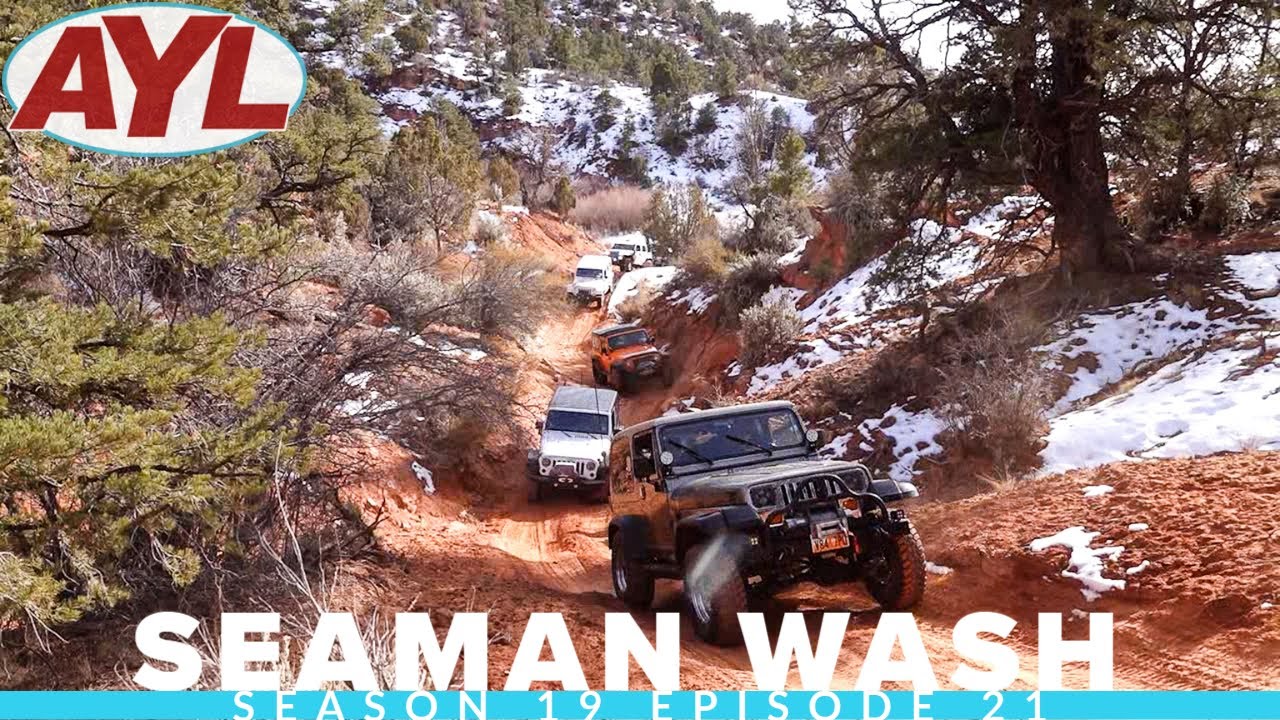 S19 | E21: Seaman Wash Offroading with Canyon Country 4x4 Club Full Episode