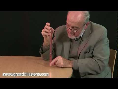 demonstration - If you drop the little metal slug down the copper tube, it falls under the pull of gravity, and drops out at the bottom, just as you would expect. But take t...