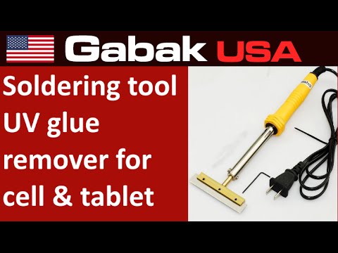how to remove uv glue