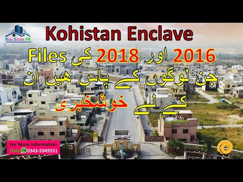 Kohistan Enclave Wah Cantt Development Great News for 2016/18 File Holders | Sui Gas NOC Issued