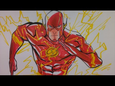 how to draw flash