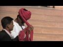Instruction for turban wrapping in India Instruction for turban wrapping in India