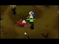 Please leave a THUMBS UP to show me that you want more frequent videos. This is short but sweet episode 2, has 100% hybridding. Chaotic Staff, Staff of light, ags, dds, dragon mace, dragon longsword, infinity, vigour were all in this video. This video was recorded with Camtasia and edited with Sony Vegas Pro 10. Short but sweet episode 3 will probably be 100% sick g maul, dds, ags, korasi whatever comboes - just madness. Song - Psycopath (Eminem, Tupac, Proof) and What I do (Chris Webby)