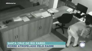 Morreu em Cruz do Rio Pardo o homem atropelado por um padre depois de furtar a igreja