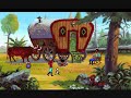 in this episode, we wander around the desert trying to find the staff to the temple that the bandits have. we happen to come across a shoe in the desert which we take and then make it to the camp in which we steal the staff and return to the temple. at the temple, the staff breaks as we are entering and we quickly take a gold coin and a brass bottle before leaving the temple and finally the desert.