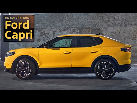 2025 Ford Capri: The Electric Coupe-SUV with 286 HP & 390 Miles Range!