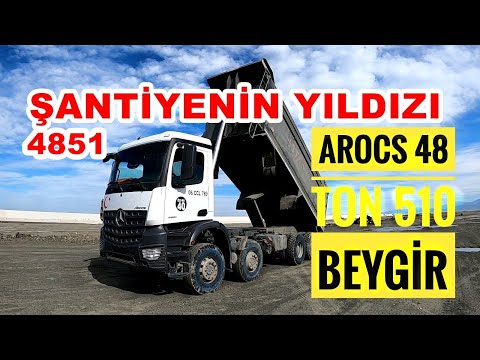 MERCEDES BENZ AROCS 4851 / HAFRİYAT KAMYONU TANITIM İNCELEME