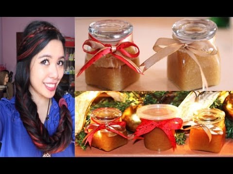 Christmas-Holiday Gift: DIY Lemon and Orange Flavor Body Scrub