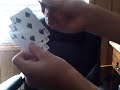 card though hand trick
