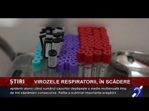 Virozele respiratorii, în scădere