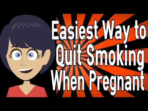 how to quit smoking while pregnant naturally