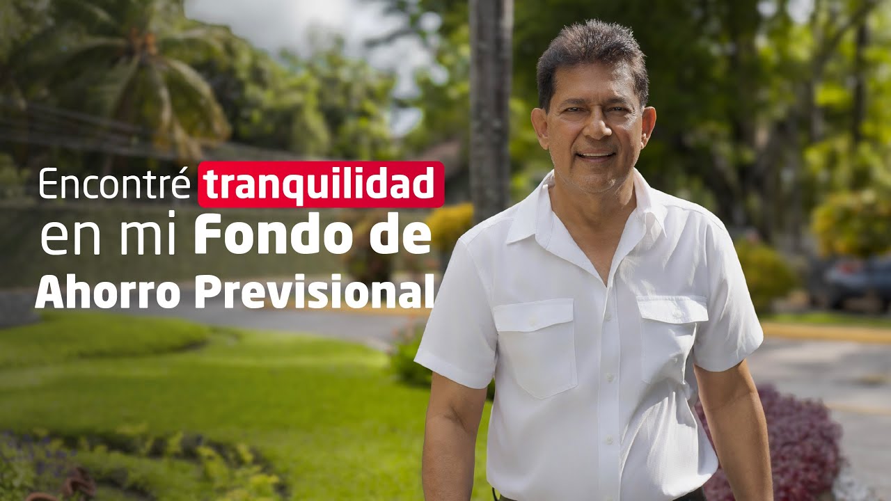 “La tranquilidad no se compra, se construye con el tiempo”