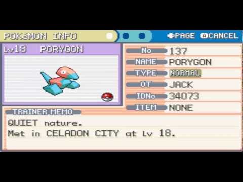 how to get porygon z in pokemon fire red