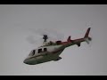 Model Heli with Bell 222 body Model Heli with Bell 222 body
