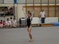 Claire doing grade 1 floor. Claire doing grade 1 floor.