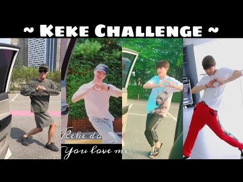 KPOP IDOLS Doing the Keke Challenge "In My Feelings Challenge"