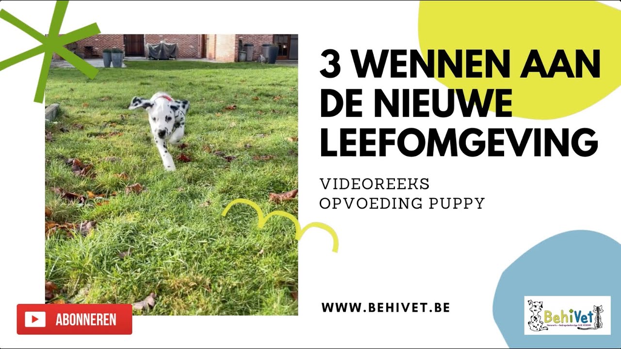 3 Gewenning nieuwe leefomstandigheden
