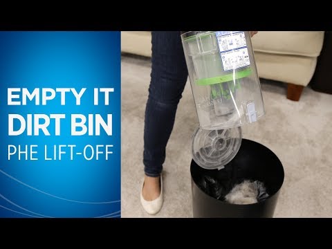 How to Empty the Dirt Tank on your Pet Hair Eraser® Lift-Off® Video