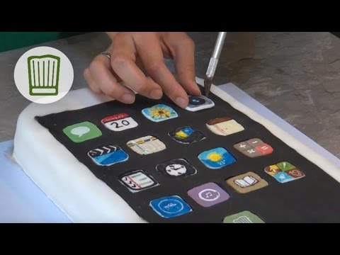 Kuchen - Das Rezept zu Ihrem eigenen iPhone 5 finden Sie unter: http://www.chefkoch.de/rezepte/2162721347182774/iPhone-5-Apfelkuchen.html Backen Sie Ihr iPhone 5 noch...