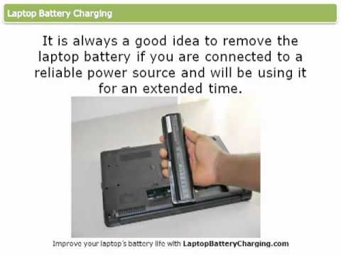 how to care laptop battery