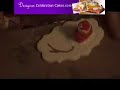 Simple steps to make a father christmas cake decoration