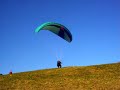 paragliding, zezancija na bednji