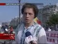 TVR - exterminarea romanilor - HOMOSEXUALI PARADA