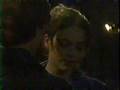 Elizabeth and Lucky peeking at the Bacchanalia 1998