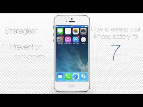 how to care iphone battery