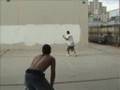 Scenes from two handball games in Brooklyn