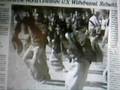 gefälschte Zeitung erklärt Ende des Irak Krieg - New York Times Fake :o)