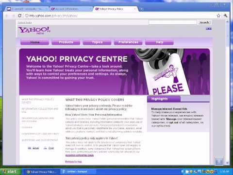 how to to delete a yahoo email account