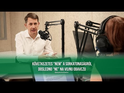 Napindító (SZMR) - Interjú dr. Pásztor Bálinttal, a VMSZ elnökével-cover