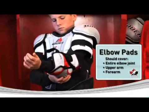 how to fit hockey gloves