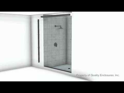 video-linktoworks-Framed Bypass Shower Enclosure