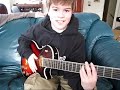 Will Cost plays Les Paul Supreme