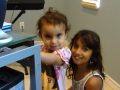 Cute two-year old Natalie Rothlein aces tough vocabulary