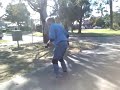 Peter on a RipStik