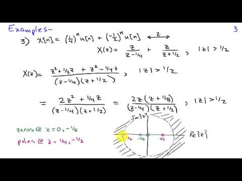 how to draw roc for z transform