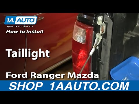 How To Install Replace Taillight Ford Ranger Mazda Pickup 93-10 1AAuto.com