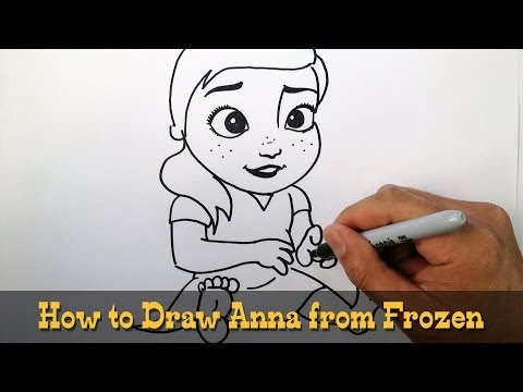 how to draw anna