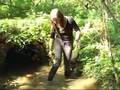 riding boots in action