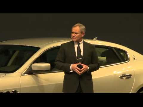 2014 Maserati Quattroporte reveal at 2013 NAIAS