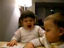 Singing \"SEVIVON SOV SOV SOV\"