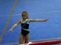 Hailey's First Back Handspring in competition